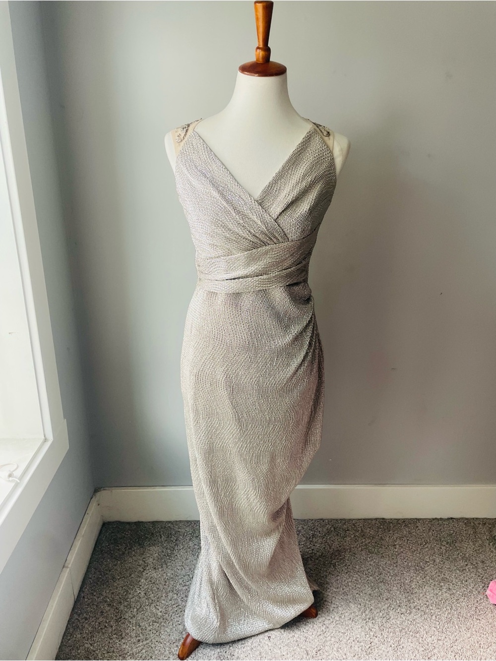 Ralph Lauren Metallic Gown - Picture 2 of 12